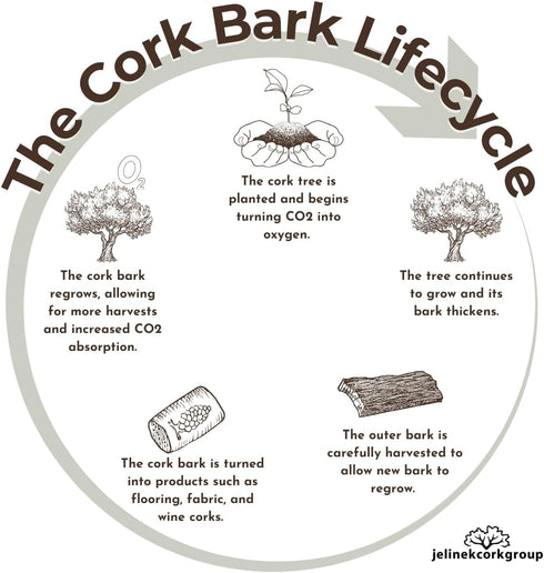 Jelinek Cork Round Trivet Hot Pad - 6 Inch, 2 Pack