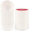 200 Counts Standard White Cupcake Liners for Baking, Caperci Greaseproof Muffin Baking Cups for Parties