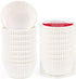 200 Counts Standard White Cupcake Liners for Baking, Caperci Greaseproof Muffin Baking Cups for Parties