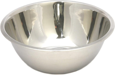 Chef Craft Brushed Mixing Bowl, 5-Quart, Stainless Steel