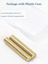 SMARTAKE 45 Pcs Refrigerator Magnets, 10x2.6mm Small Round Neodymium Office Magnets for Fridge, Whiteboard, Billboard