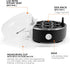 EGC115B 7-Egg Elite Gourmet Easy Egg Cooker Electric Capacity, Soft, Medium, Hard-Boiled Egg Cooker with Auto Shut-Off