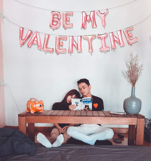 PARTY Valentine's Day Balloon, 16in Rose Gold Decorations Supplies Banner