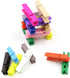 (Pack of 128) Mini Wooden Colored Clothespins, 16 Colors, 8pcs Each