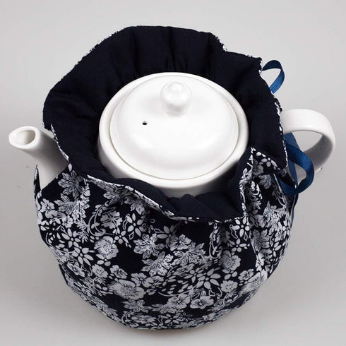 Tea Cosy - Cotton Printed Tea Cosy, Kitchen Tea Pot Dust Cover, Breakfast Warmer, Insulation and Keep Warm, Color#1