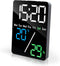 Lafocuse 5.7" LED Digital Alarm Clock Bedside, Table Clocks with Dual Alarm,