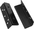 Bed Frame Heavy Duty Hook Slot Bracket, Bed Hardware Plate Attachment for Wooden Bed (2pcs)