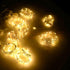 poripori 300 8 LED Curtain String Lights, Twinkle Fairy Lights for Bedroom with Lighting Modes, USB Christmas Lights