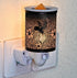 ASAWASA Metal Plug-in Wax Warmer with Silicone Liner, Electric Wax Burner Melter Night Lamp for Home Decor, Hummingbird