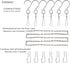 Wind Spinner Hooks for Wind Chimes, Outdoor Ornament Hooks, Swivel Hooks for Hanging Spinners