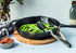 Dreamfarm Clongs Kitchen Cooking Tongs, 12" Black, Grippy Silicone & Stainless Steel, Click-Lock