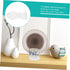 Alipis 2pcs Acrylic Plate Display Stand, China Dish Shape