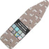 Ironing Board Cover and Pad Standard Size 15" x 54", Cotton Cover with Scorch Resistant Thick Padding (Alpaca)