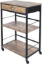 X-cosrack Coffee Bar Cabinet with Storage,3 Tier Coffee Bar Carts for The Home
