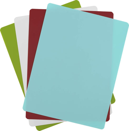 Good Cook Flexible Chopping Mats, 15-3/4-inch by 12-inch, 4-Pack by GoodCook