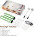 Rechargeable Milk Frother, Electric Coffee Foamer, Handheld Drink Mixer for Latte, Cappuccino, Coffee