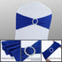 50PCS Spandex Chair Sashes Bows - Babenest Premium Stretch Chair Cover Band with Buckle Slider Universal Elastic Chair