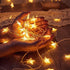 WFGGEH 10ft 20 Star String Lights, LED USB Powered Star Fairy String Lights Warm White for Birthday Party Wedding