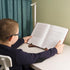 Cook Book Stand: Solid Wooden Recipe Book Holder for Hands-Free Cooking
