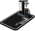 Coffee Bar Mat Rubber Dish Drying Mat, 19.5x12in for Kitchen Counter and Coffee Accessories