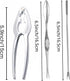 Set, 2 4 Seafood Tool Lobster Crackers & Forks, Stainless Steel for Crab Legs Lobster Nuts