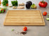 17.72 11.81 Dura Living Bamboo Cutting Board x Heavy Duty, Eco-Friendly Chopping Board for Kitchen Prep, Meat