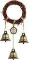 Witch Bells for Door Knob, Handmade Decor for Home Protection, Wiccan Altar Supplies, Positive Attraction, Boho Gift