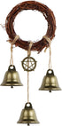 Witch Bells for Door Knob, Handmade Decor for Home Protection, Wiccan Altar Supplies, Positive Attraction, Boho Gift