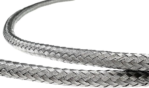 Braided Aluminum Drain Pan Heater, Defrost Drain Heater, Compatible with Supco SH201, 115V 15W, Length 25 Inches