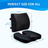 Tailbone SAIREIDER Seat Cushion and Lumbar Support Pillow for Office Chair, Memory Foam Car Seat Cushions Back Support