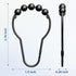 Titanker Shower Curtain Rings Hooks, Rust-Resistant Metal Hooks for Bathroom Shower Rods, Set of 12