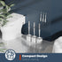 Holaloha 3 Pack Set 3 Toilet Brush, Toilet Brush and Holder Bathroom Accessories, Toilet Bowl Brush and Holder