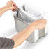 Glad Roomate Collapsible Waste Bin, 2 Gallon, Compact Travel Trash Can with Expandable Design