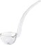 Badash 6" Small Glass Gravy Ladle, Artisan Quality Mouth-Blown Lead-Free Crystal, Clear Serving Utensil