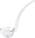 Badash 6" Small Glass Gravy Ladle, Artisan Quality Mouth-Blown Lead-Free Crystal, Clear Serving Utensil
