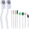 Small Cleaning Brush Tool Kit, Crevice Cleaning Brushes for House Cleaning, Disposable Toilet Brush, Deep Cleaning