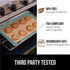 Gorilla Grip Reusable Silicone Baking Mat - 2 Pack BPA-Free Nonstick Liner for Oven Cookie Sheets