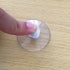 BlingKingdom 6pcs Suction Cup Glass Pads - Clear PVC Plastic Sucker Pads with Extra Strong Adhesive