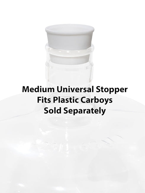 Medium Universal Carboy Bungs-Drilled, Set of 2
