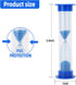 I-MART Plastic Sand Timer Sandglass - 30 sec to 10 mins (Pack of 6)