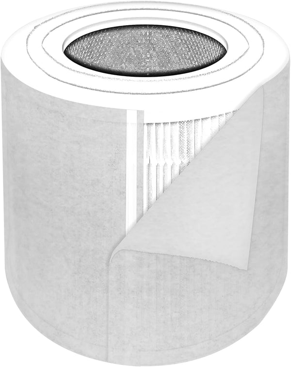 Air Purifier Pre-Filter Cotton 5-pack, Compatible for Levoit Air Purifier Filter Core 300, Extends Life of HEPA Filter