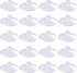 Pawfly 20 Pack Suction Cups, 1.8 Inch, Small Rubber Suction Cups for Home, Kitchen, Bathroom Organization, Christmas