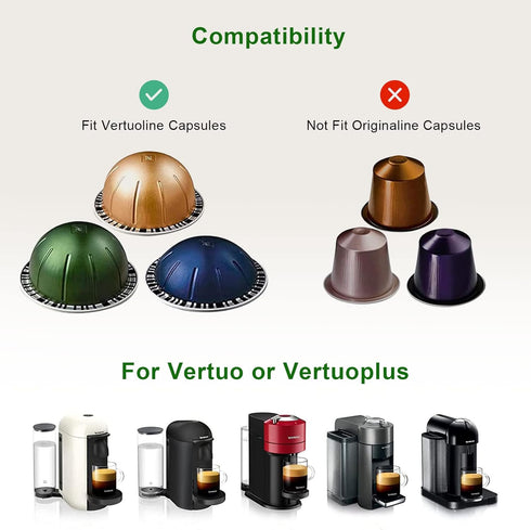 Aluminum Foils Lids Seals for Reuse Nespresso Capsules, Compatible with Nespresso Vertuoline, 100Pcs Cover Seals