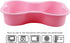 Dog Birthday Cake Mold, Silicone Bone Shape Cake Pan with Decorating Pen (Pink, 10")