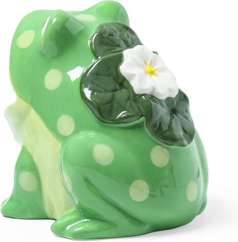 Ceramic Kitchen Scrubby Sponge Holder , Art Frog Collection, Adorable Home & Kitchen Decor