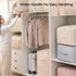Ultra Space Saving Self Compression Organizer, Heavy Duty Moving Bags, Storage Tote for Comforters, Clothes, Blankets