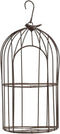 TJ Global 2-Plant Iron Birdcage Hanging Planter, Metal Wire Flower Pot Basket