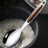 2pcs Stainless Steel Rice Spoon, Rice Cooker Dishes Condiment Spoon, Non Stick Kitchen Scoops