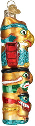 Old World Christmas Multi Totem Pole Ornament