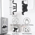 6 PCS Sticky Cord Organizer for Kitchen Appliances, Sturdy Cord Wrapper for Small Appliances, Mixer, Pressure Cooker,